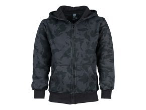 Dětská mikina s kapucí - Dark Camo