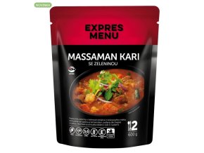 Massaman kari se zeleninou