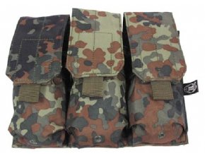 Sumka trojitá - MOLLE - Flecktarn