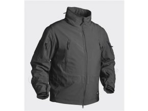 Bunda nepromokavá - GUNFIGHTER - Soft shell - Černá - Helikon