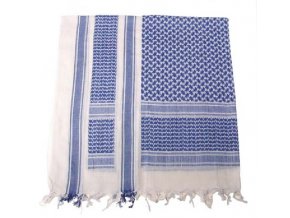 Šátek Palestina - Modro-Bílá