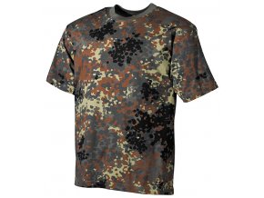 Tričko krátký rukáv - Flecktarn