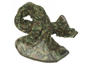 Šála Sniper síťovaná - Flecktarn