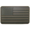 Vlaječka USA - VELCRO, 3D PVC - Oliv