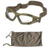 Brýle taktické - Commando - Oliv - transparent