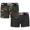 Pánské boxerky - 2 ks - Woodland/Černá