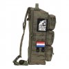 Molle panel se suchým zipem - MEDIUM - Černá