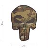 Nášivka Punisher - Multicam