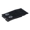 Molle panel se suchým zipem - SMALL - Černá