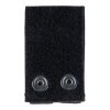 Molle panel se suchým zipem - SMALL - Černá