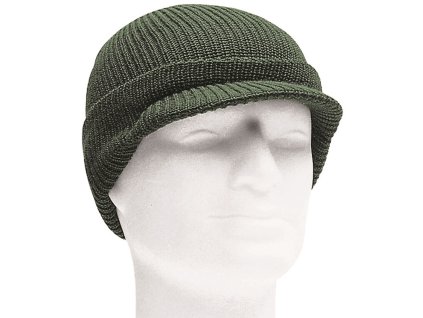 Čepice JEEP CAP vlna oliv