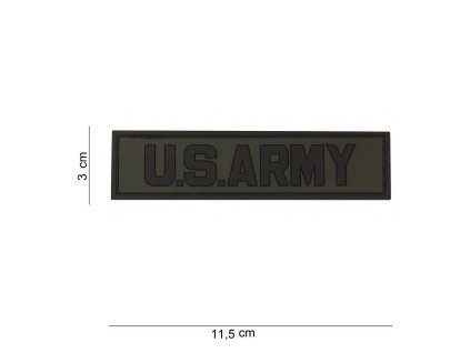 Nášivka U.S.ARMY PVC 3D
