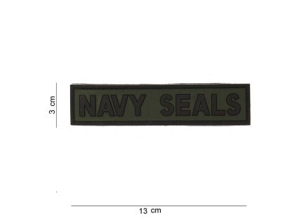 Nášivka 3D PVC Navy Seals
