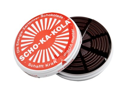 Vojenská čokoláda Scho-ka-kola hořká