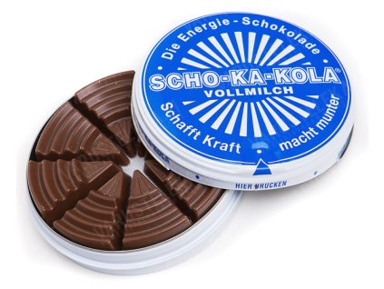 Vojenská čokoláda Scho-ka-kola mléčná