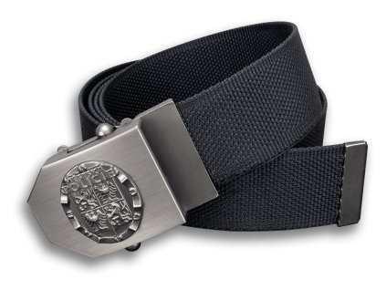 Textilní opasek Městská policie - černý