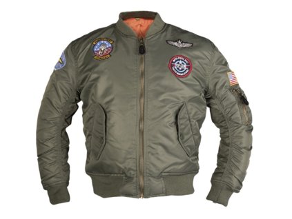 Bunda MA1 dětská olivová