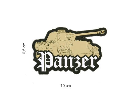 Nášivka 3D PVC Panzer