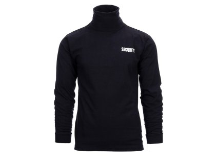 Tričko SECURITY s dlouhým rukávem černé