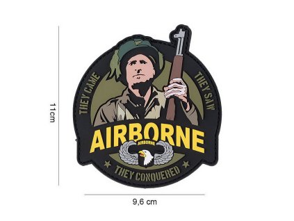 Nášivka 3D PVC 101st Airborne soldaat
