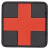 Nášivka FIRST AID červeno-černá 3D
