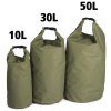 Nepromokavý lodní pytel 50l oliv.