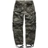 Kalhoty Airborne Vintage Black Camo