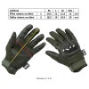 Rukavice Tactical MISION oliv