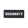 Nášivka SECURITY černá (suchý zip)