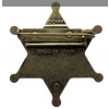 Šerifská hvězda - odznak