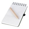 Voděodolný zápisník s tužkou