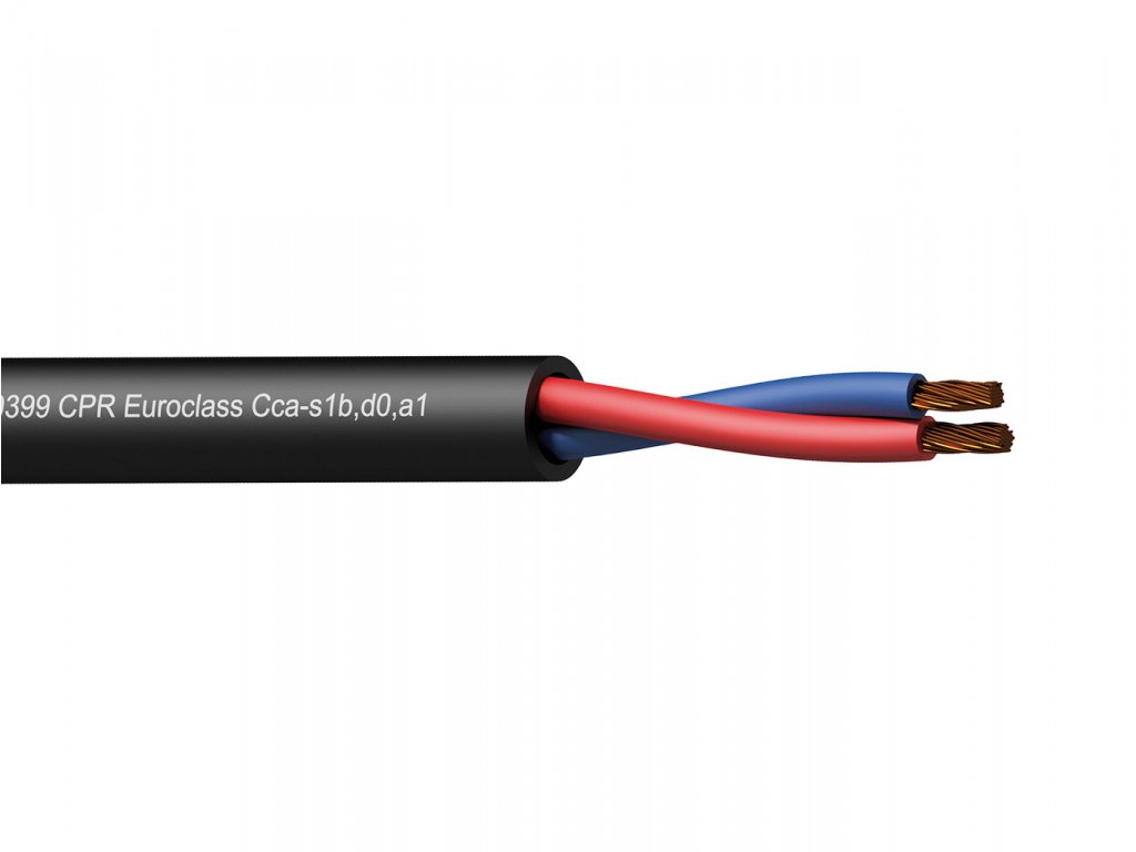 CLS225-CCA/1 Reproduktorový kabel 2x2,5 mm² 100m PROCAB