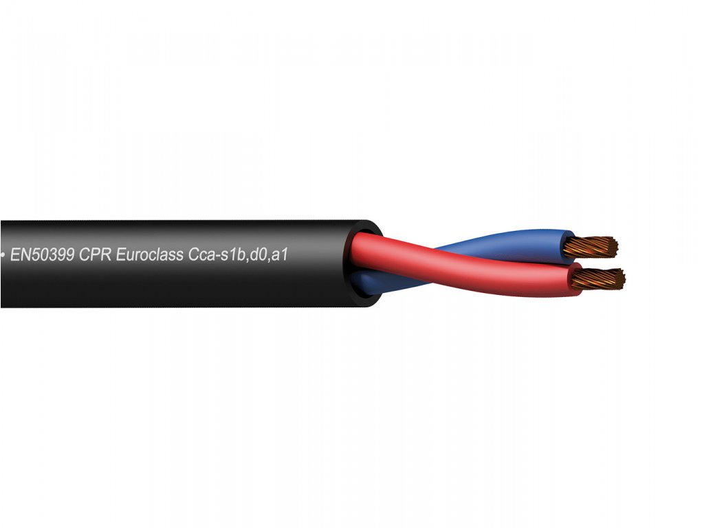 CLS240-CCA/1 Reproduktorový kabel 2x4 mm² 100m PROCAB