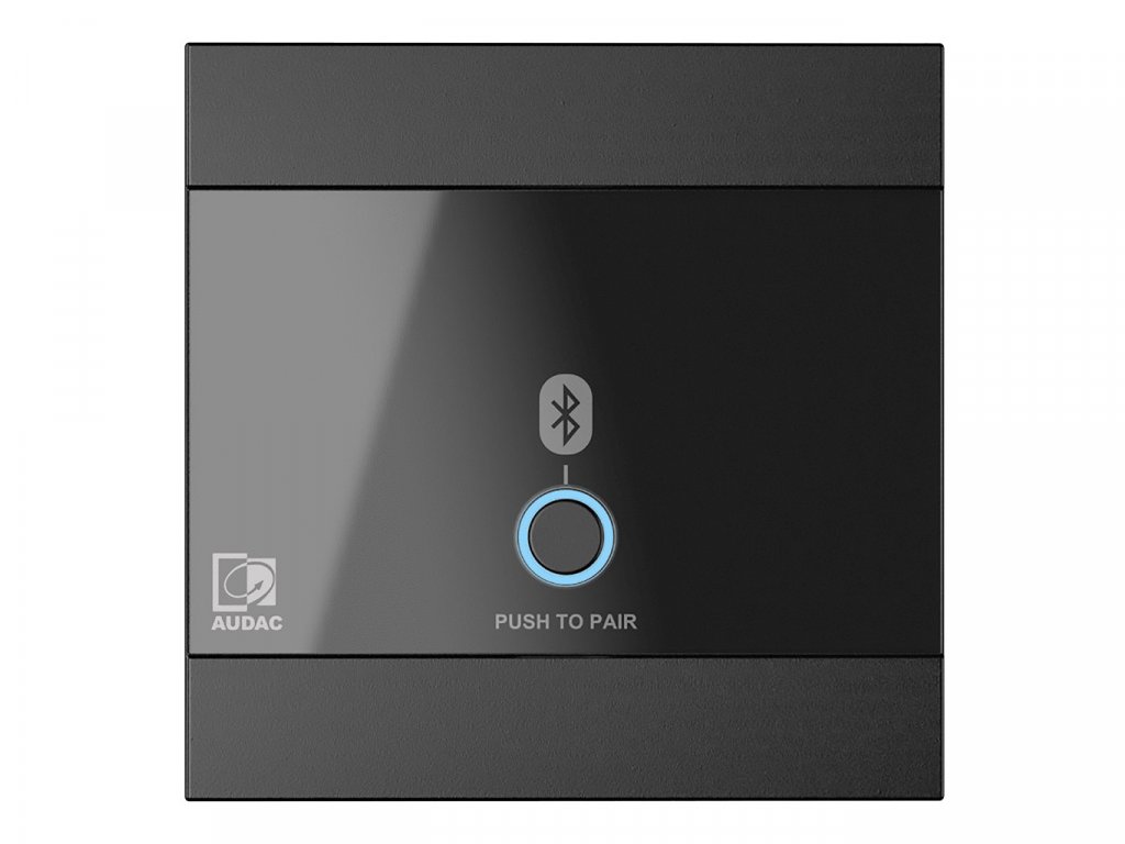 WP220/B Vstupní panel Bluetooth černý AUDAC