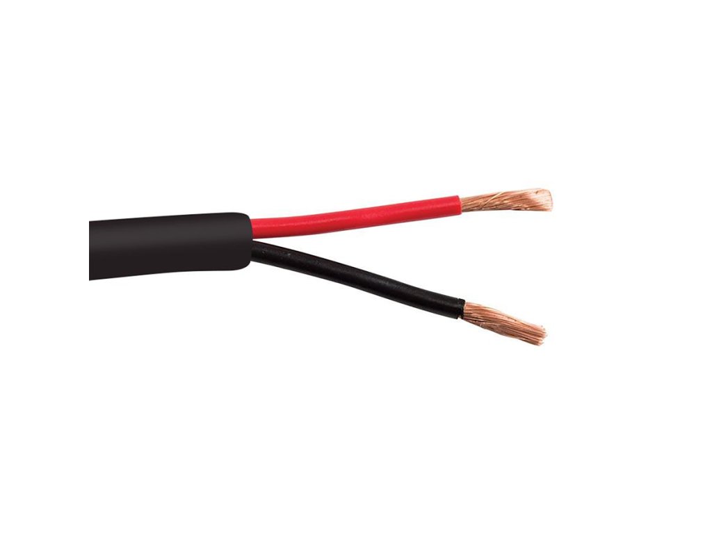 SCP 12/2OFC-LSZH-BK-D (152m) Bezhalogenový instalační reproduktorový kabel, CPR, 12 AWG, 152m
