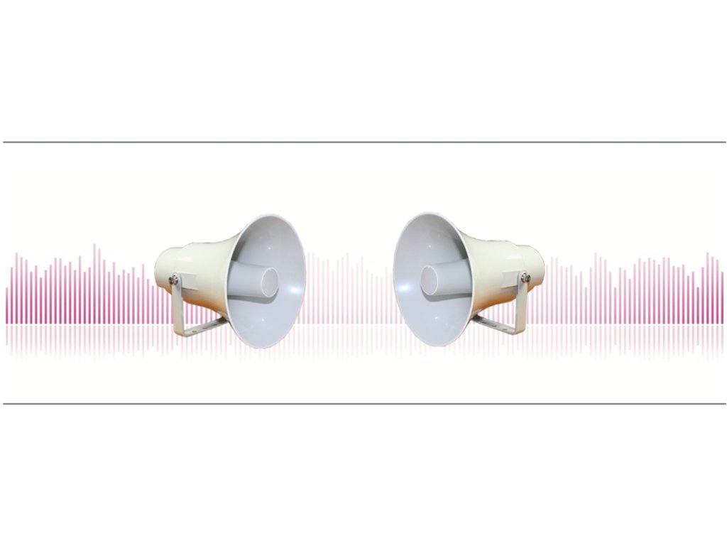 VOICE-15T Tlakový reproduktor, 100V/15-7,5-3,75W ELKO