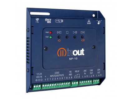 NP 10-E Přehrávač MP3 InOut