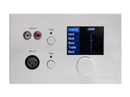 MWX65/W Nástěnný panel pro matice MTX, bílý AUDAC