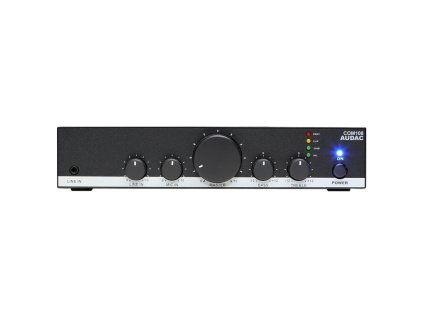 COM108 Mixážní zesilovač 80W pro 100V nebo 4 ohmy AUDAC