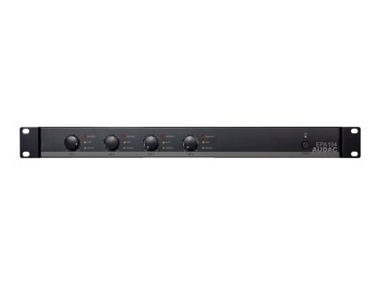 EPA104 Koncový zesilovač 4x100W do 4 ohmů AUDAC