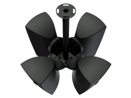 CMA144/B Montážní set pro 4 x ATEO4 speaker černý AUDAC