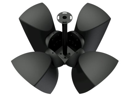 CMA164/B Montážní set pro 4 x ATEO6 speaker černý AUDAC