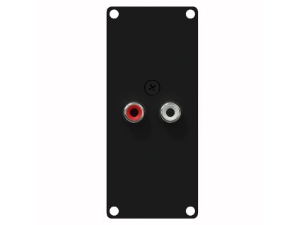 CASY132/B Konektorový modul 2x RCA CAYMON