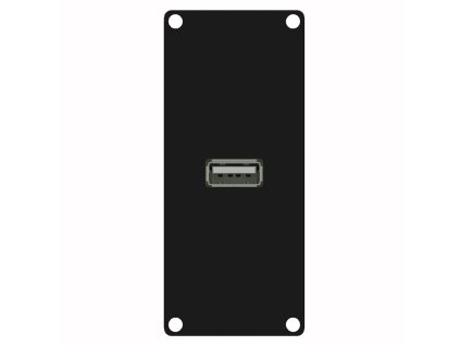 CASY161/B Konektorový modul 1x USB2.0A CAYMON