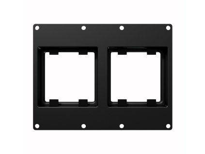 CASY303/B Montážní rámeček 3U pro moduly 45x45 CAYMON