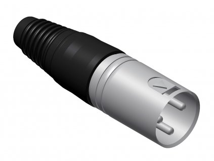 VC3MX Panelový konektor XLR(M) 3pin PROCAB