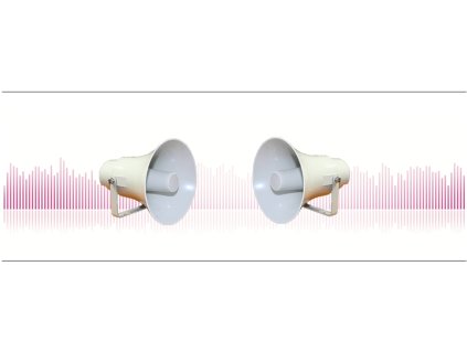 VOICE-15T Tlakový reproduktor, 100V/15-7,5-3,75W ELKO