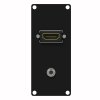 CASY152/B Konektorový modul 1x HDMI + 1x Jack 3,5mm CAYMON