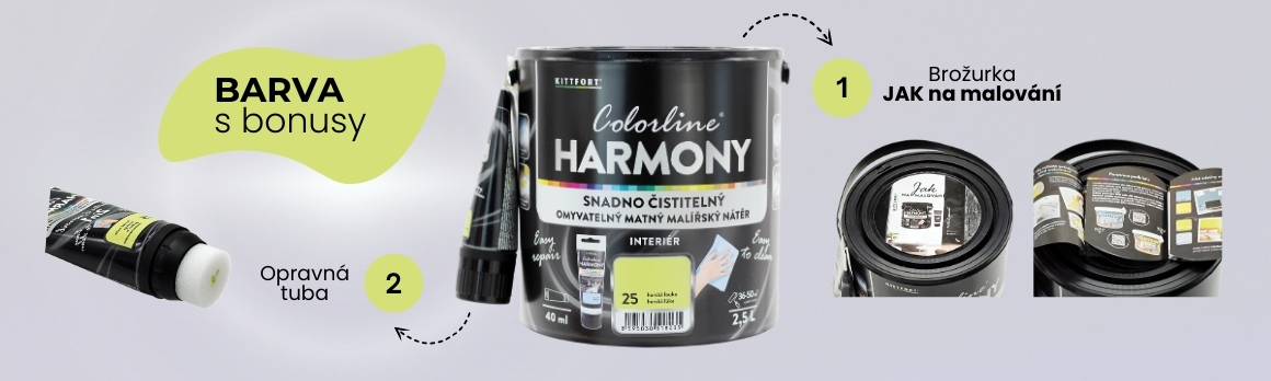 Colorline HARMONY - barva s bonusy