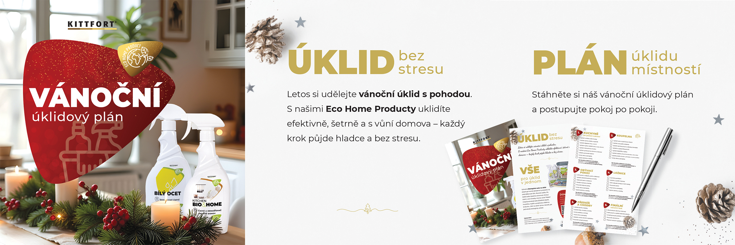 Vánoční úklidový plán